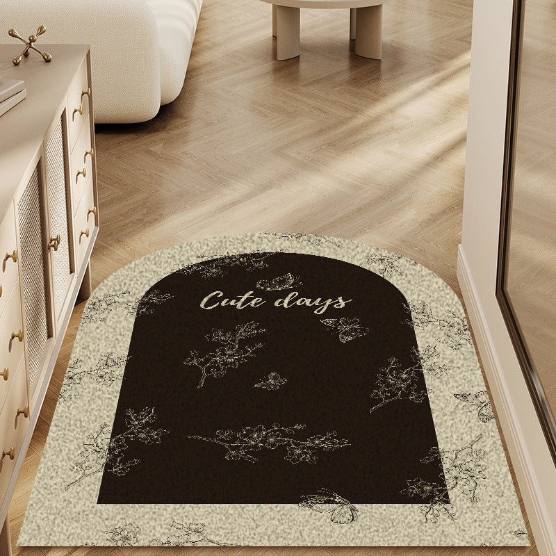 Elegant Textured Welcome Mat
