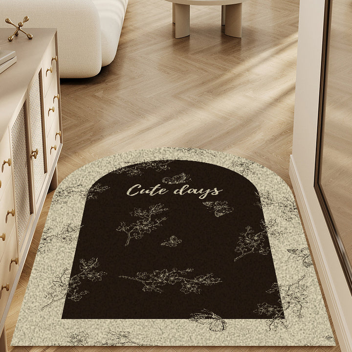 Elegant Textured Welcome Mat