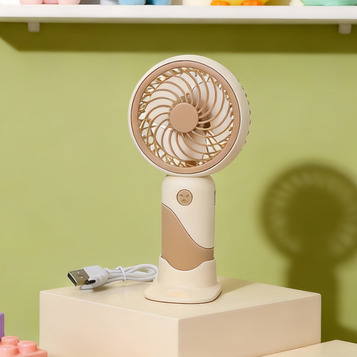 Women's Portable Mini Fan with Flexible Mount and USB Connection Kalsten