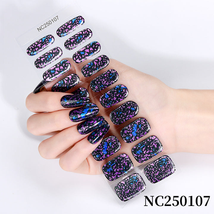 Glitter Gel Nail Wraps