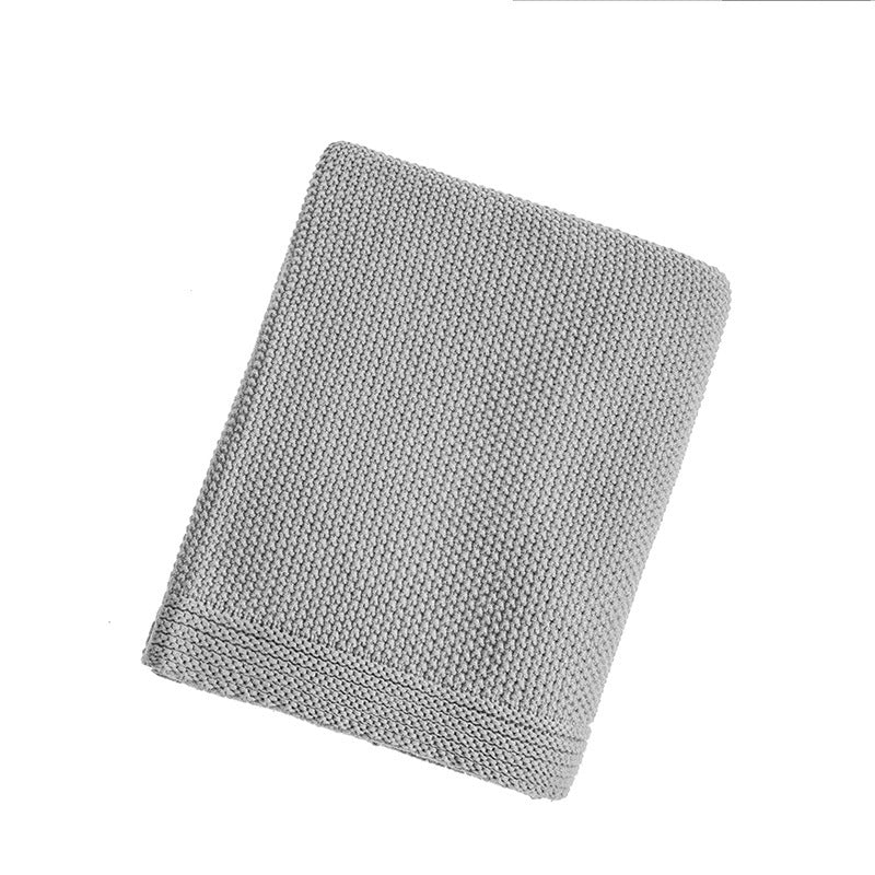 Cozy Knitted Throw Blanket Kalsten