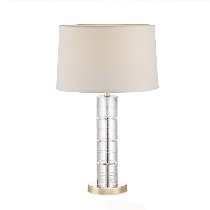 Stylish Decorative Table Lamp with Crystal Base