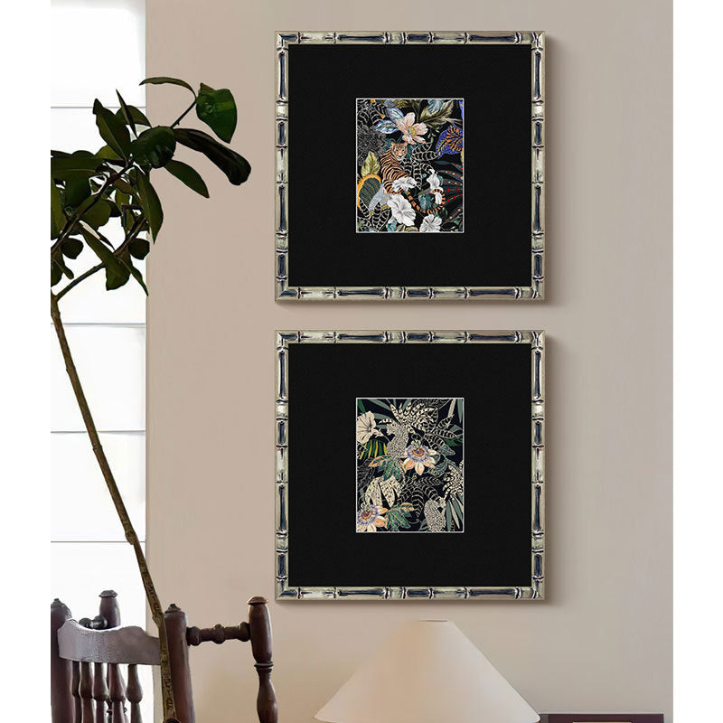 Crazy frames tropical botanical art print