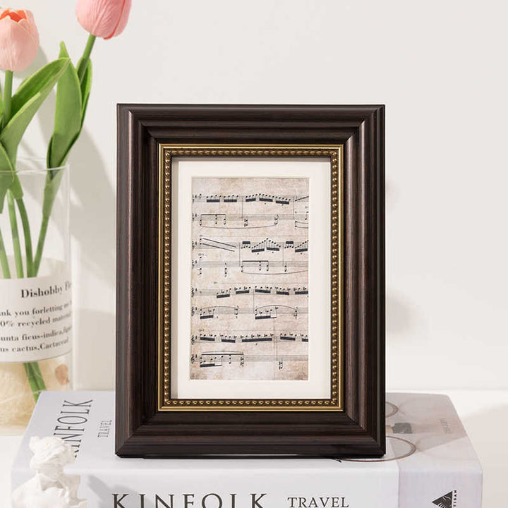 Elegant Floral Artwork Display Frame