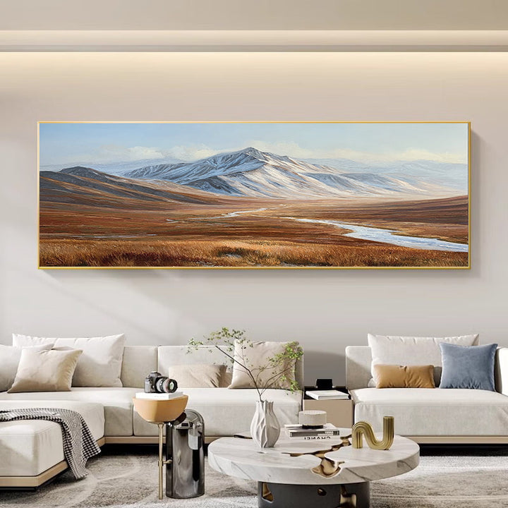 Mountain Landscape Canvas Artwork