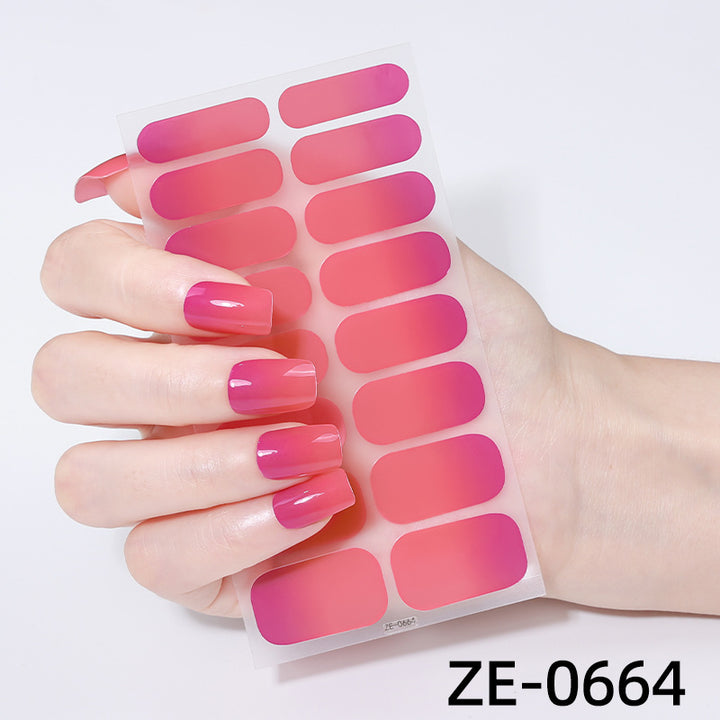Gradient Gel Nail Wraps
