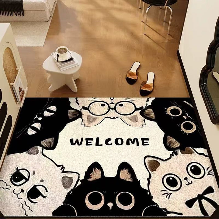 Playful Cartoon Doormat