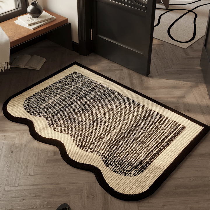 Bohemian Patterned Textured Area Mat
