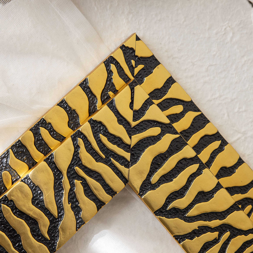 Artistic Tiger Stripe Picture Frame