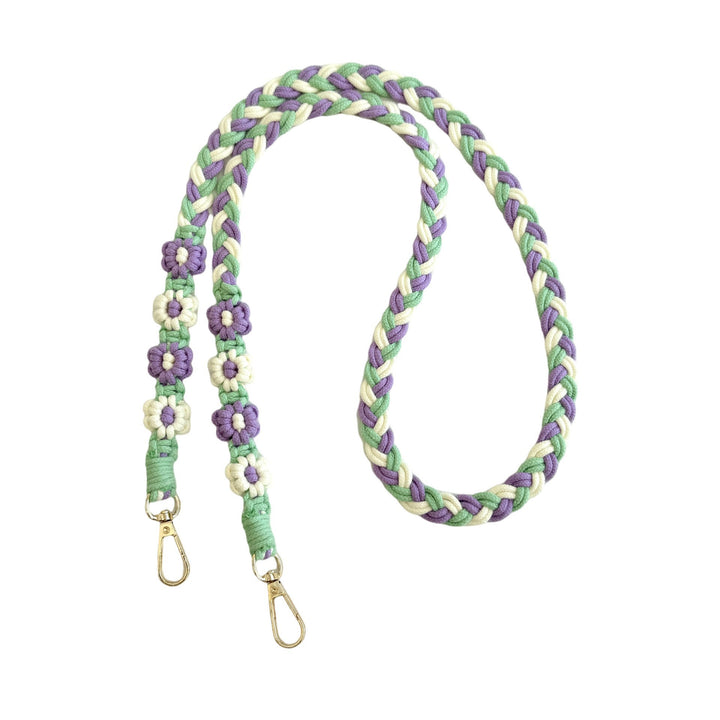 Handmade Macrame Floral Dog Leash Kalsten