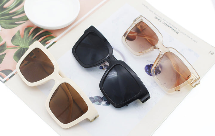 Women's fashionable square sunglasses with high-quality UV protection technology Kalsten