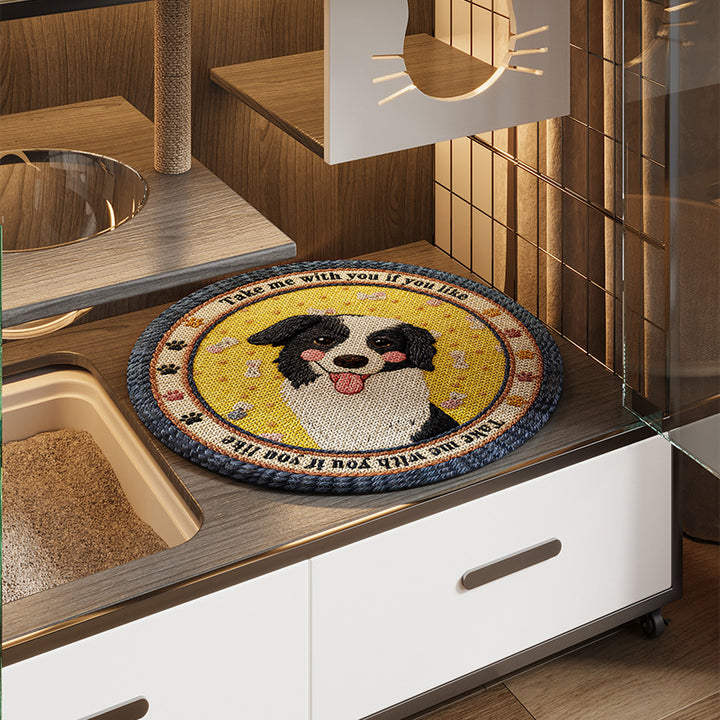 Soft and Durable Pet Food Mat Kalsten