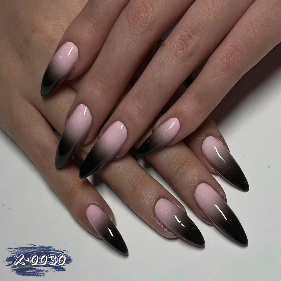 Stylish Ombre Stiletto Nail Art