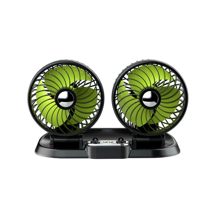 Dual-Head Portable Car Ventilation Fan Kalsten