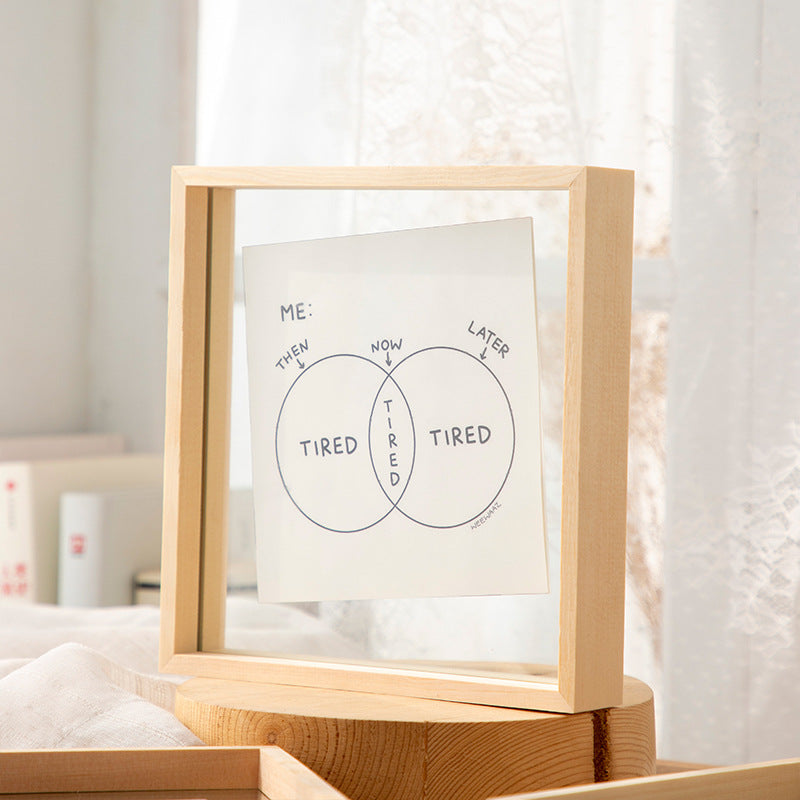 Venn Diagram Art Frame for Home Decor