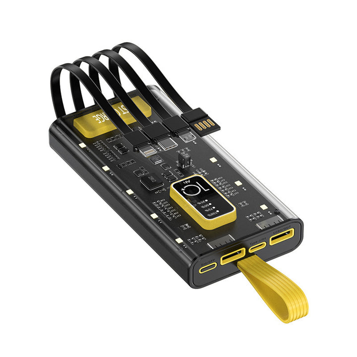 Portable power bank with powerful fast charging technology and intelligent battery level display Kalsten