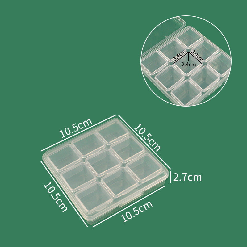 9-Compartment Clear Storage Organizer Kalsten