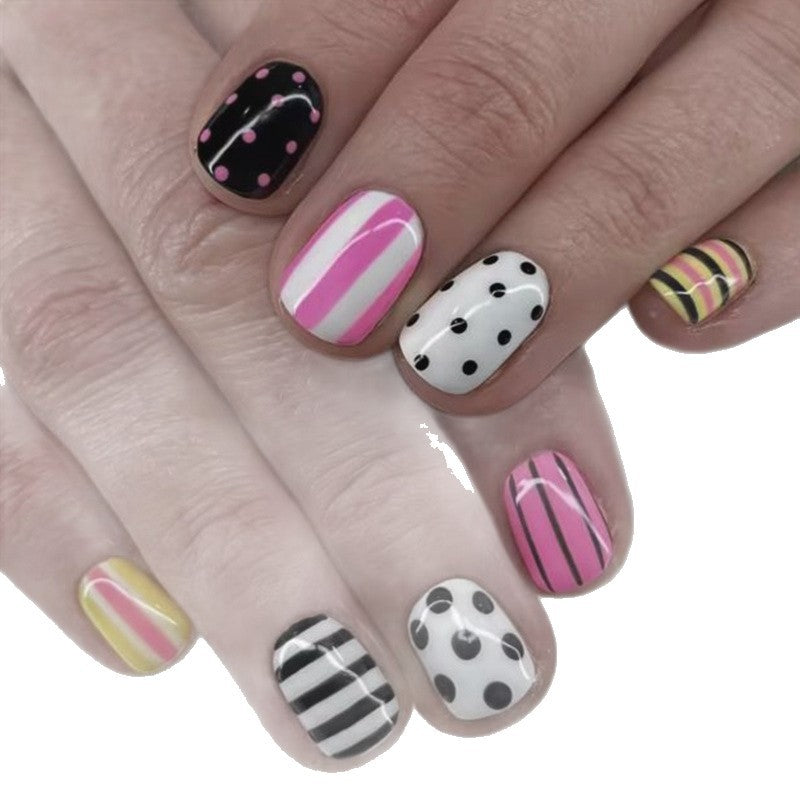 Creative Multi-Pattern Nail Art Enhancements Kalsten
