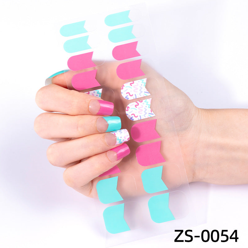 Sparkly Glitter Nail Wraps