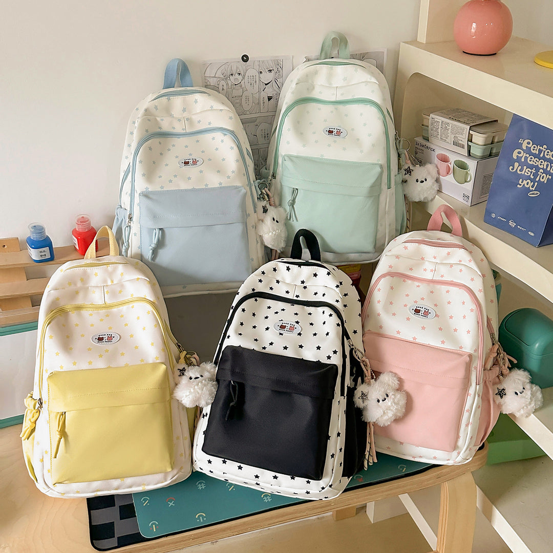 Star-Patterned Casual Backpack Kalsten 1791204314