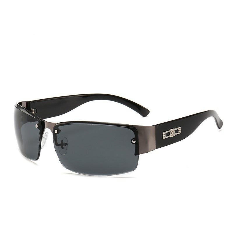 Ladies sporty sunglasses with wide frame and gradient lenses Kalsten