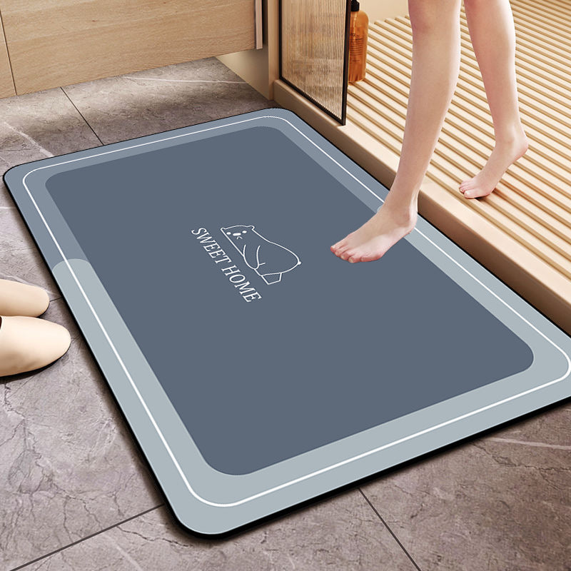 Absorbent Memory Foam Bathroom Mat Kalsten