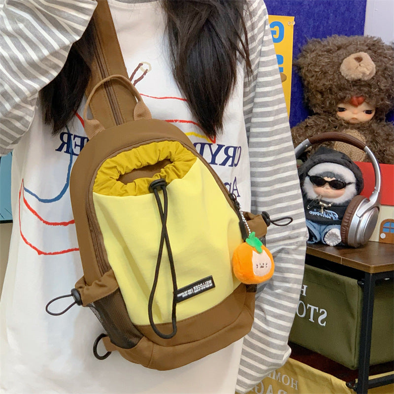Drawstring Closure Casual Backpack Kalsten