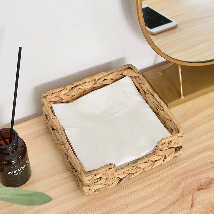 Natural Fiber Tissue Box Holder Kalsten