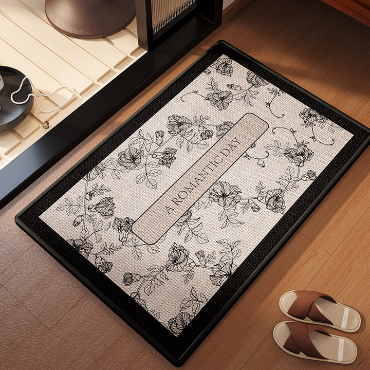 Absorbent Bathroom Floor Mat Kalsten