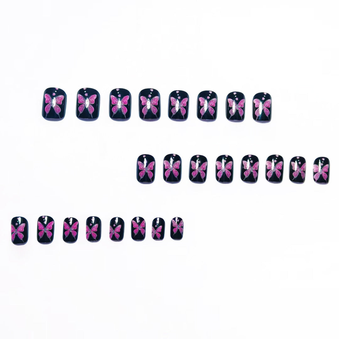 Artistic Butterfly Nail Art Kalsten