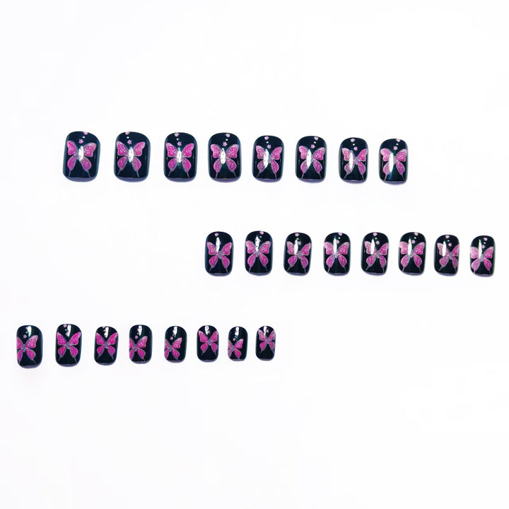 Artistic Butterfly Nail Art Kalsten