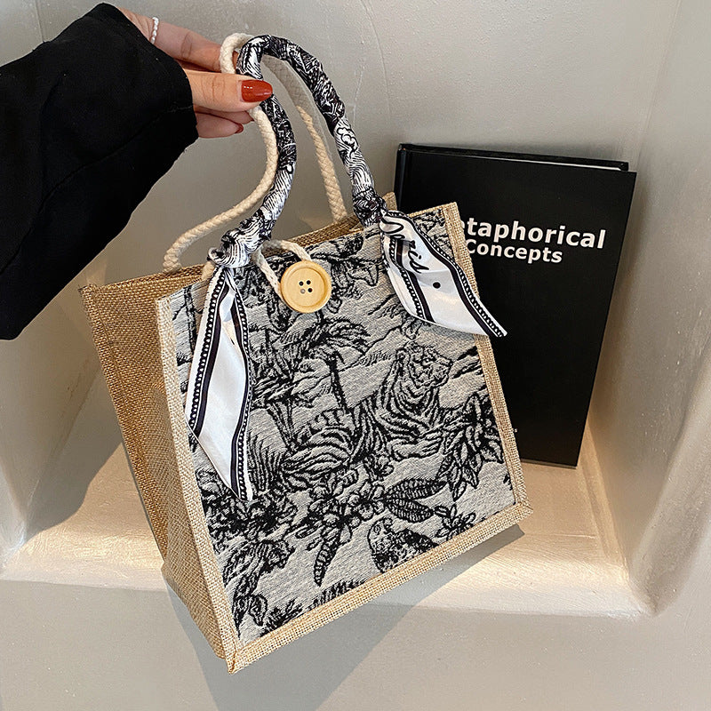 Artistic Print Tote Bag