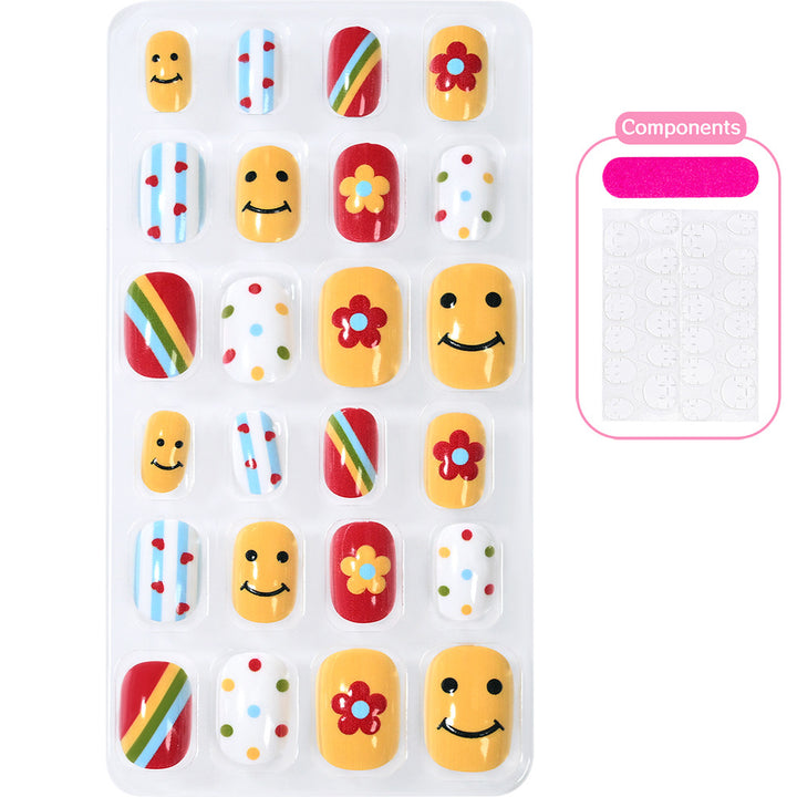 Creative Cartoon-Themed Press-On Nail Collection Kalsten