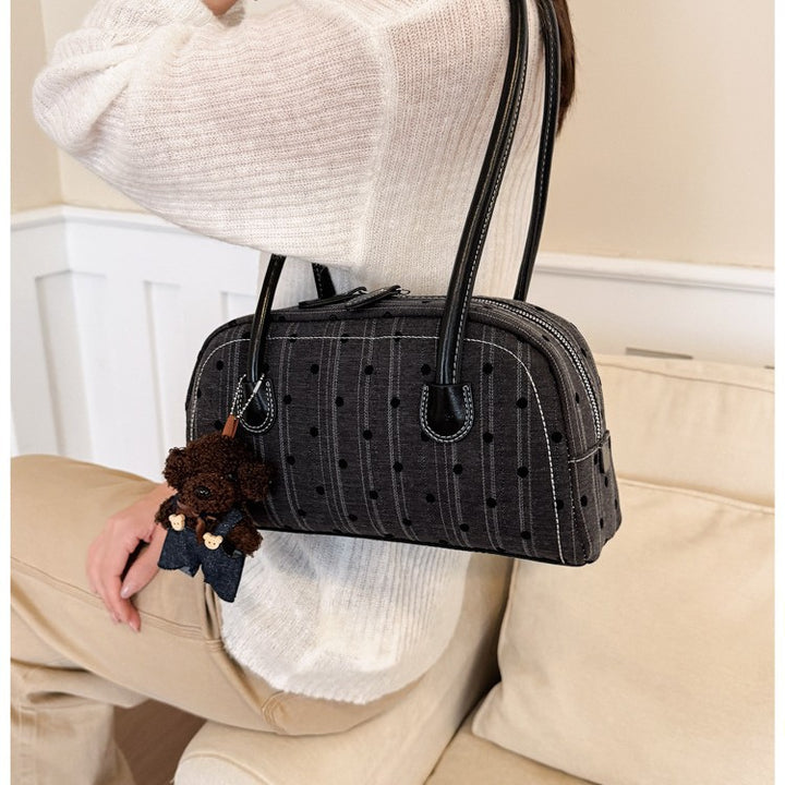 Polka Dot Accent Handbag