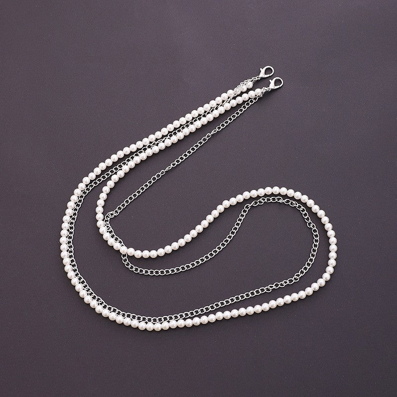 Heart-Designed Beaded Eyewear Chain Kalsten