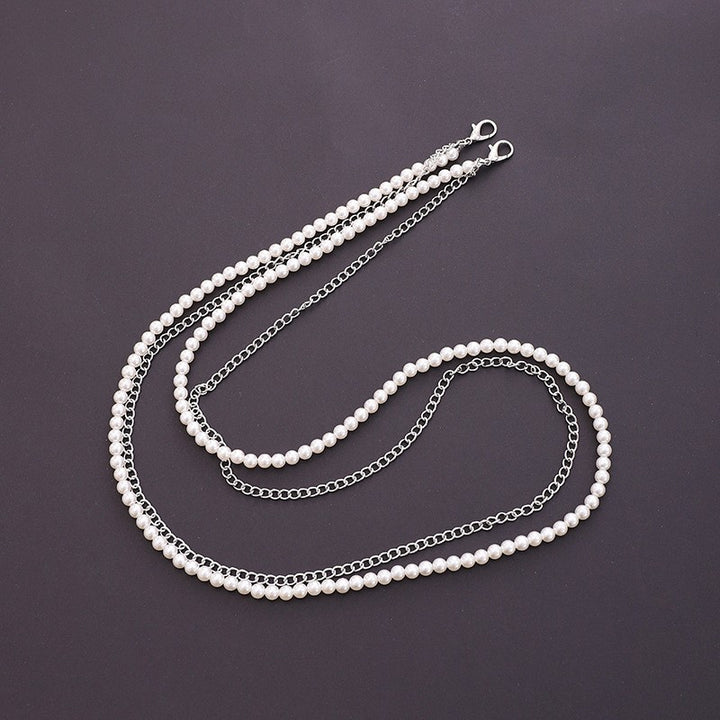 Heart-Designed Beaded Eyewear Chain Kalsten
