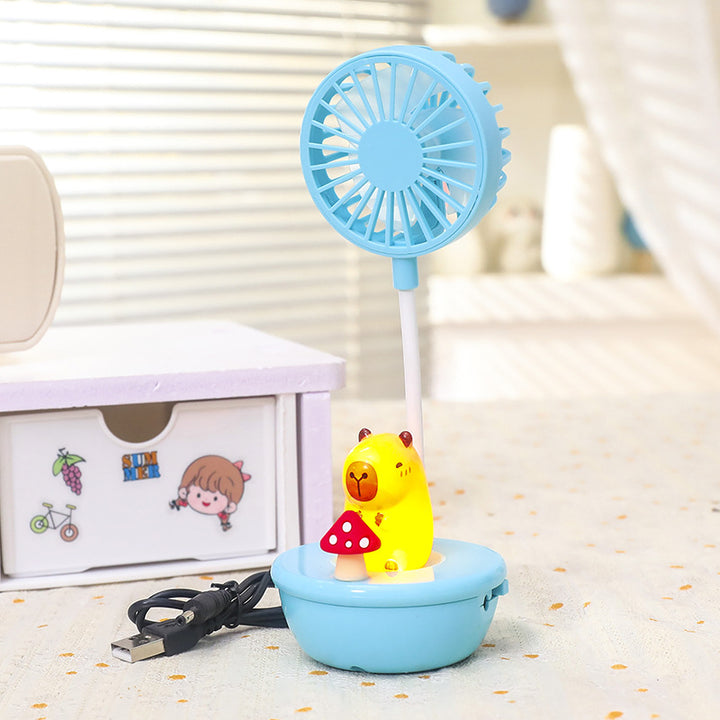 Women's USB Table Fan with LED Design Kalsten