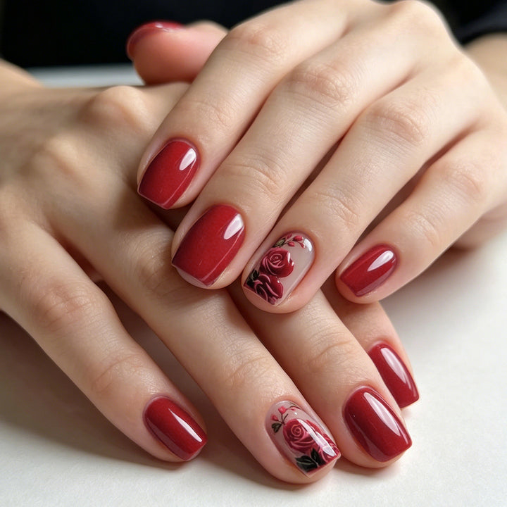 Detailed Floral Nail Art Kit Kalsten