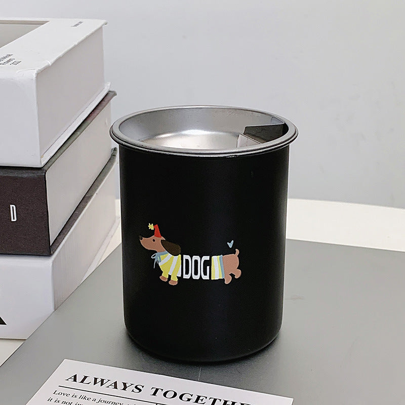 Thermal mug with funny dog breakfast design Kalsten