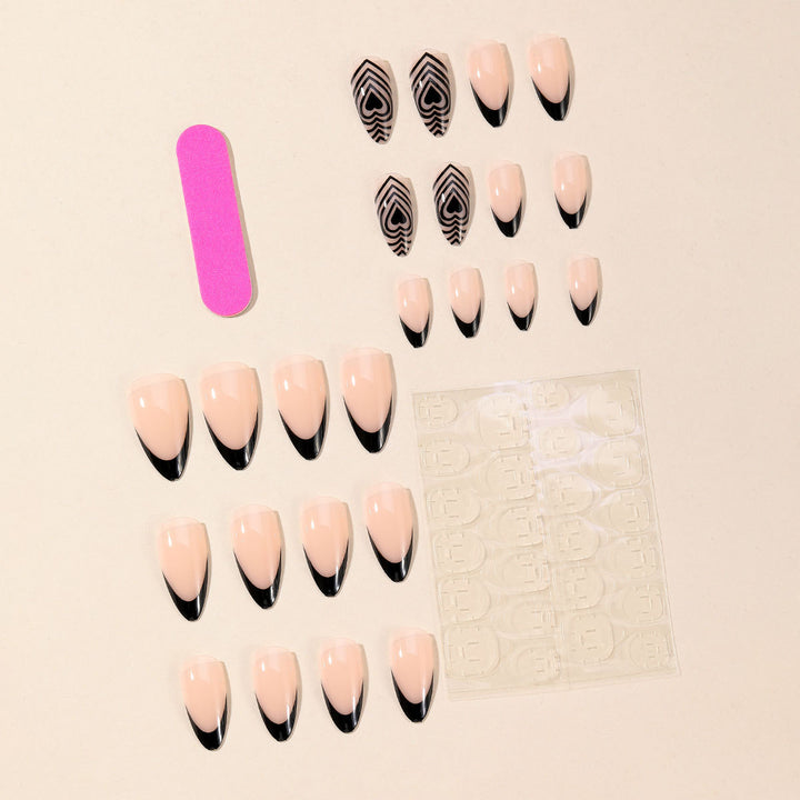 Artistic Stiletto Nail Art Extensions Kalsten