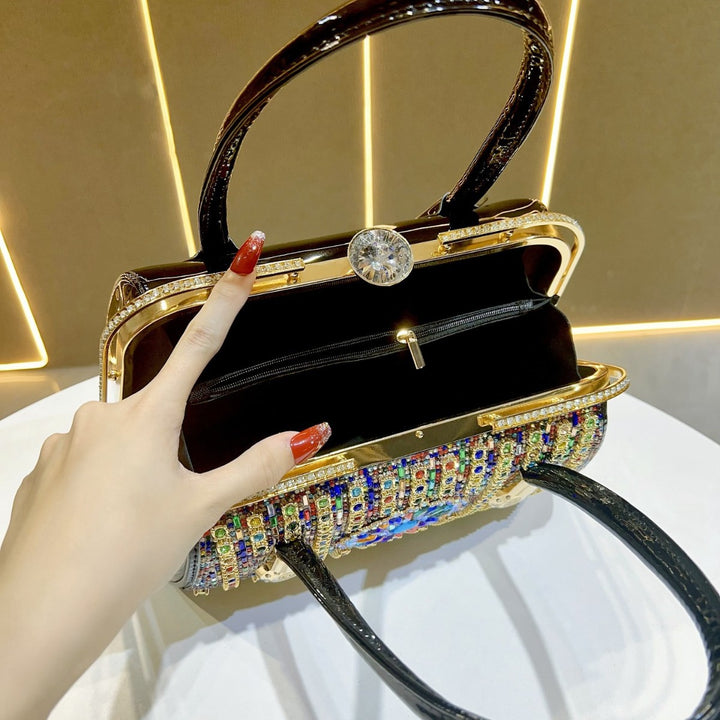 Decorative Embellished Handbag