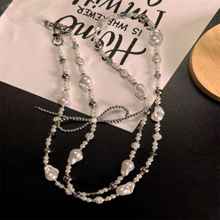 Elegant Pearl Beaded Eyewear Chain Kalsten