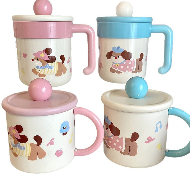 Coffee mug with playful dog design Kalsten