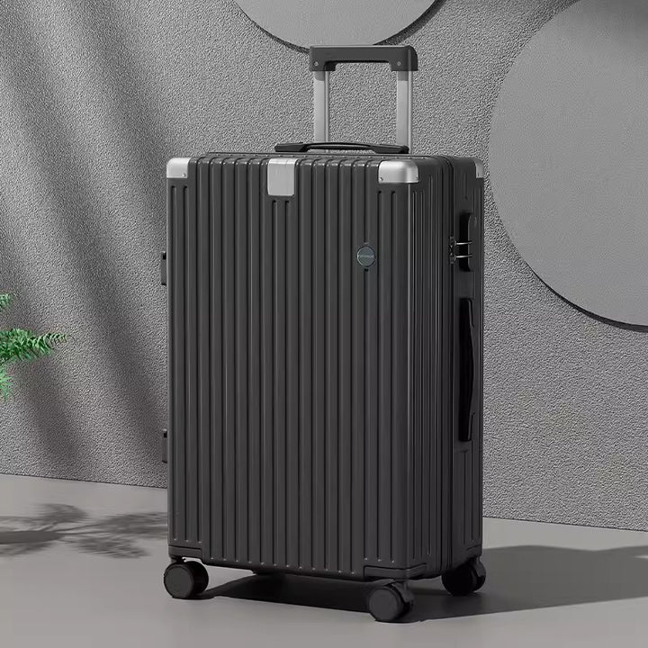 Women's Stylish Textured Spinner Luggage Kalsten