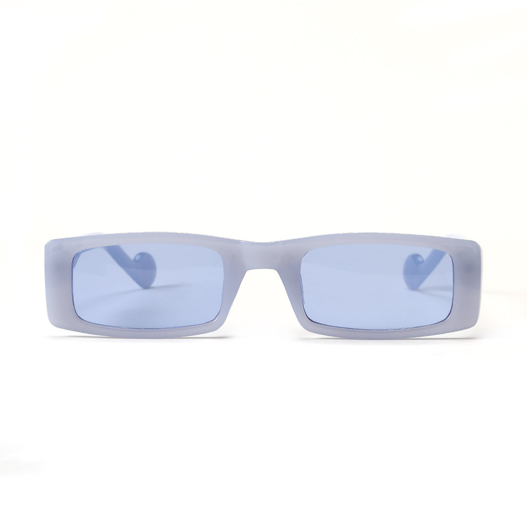 Women's fashionable rectangular sunglasses in innovative design Kalsten