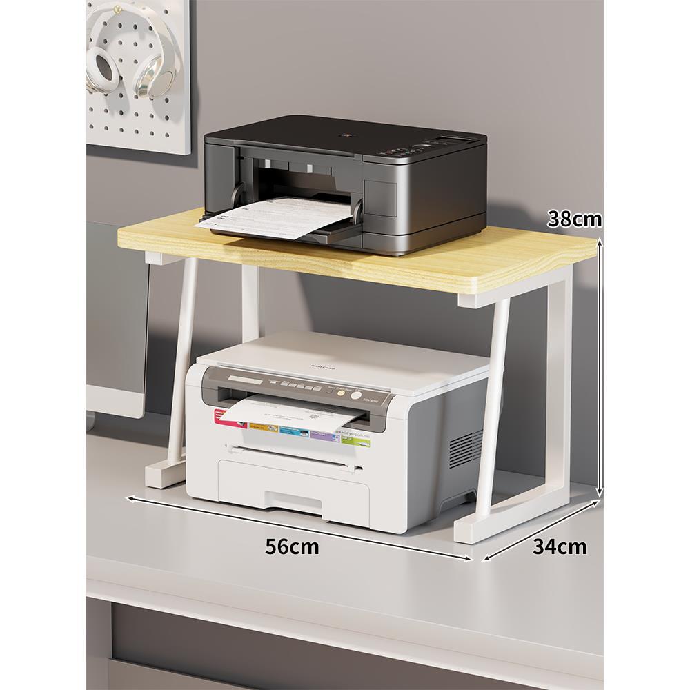 Two-Tier Compact Countertop Appliance Stand Elevated Shelf for Microwave and Small Kitchen Appliances