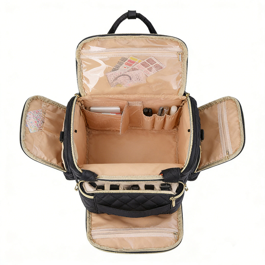 Padded travel bag with double compartment Kalsten