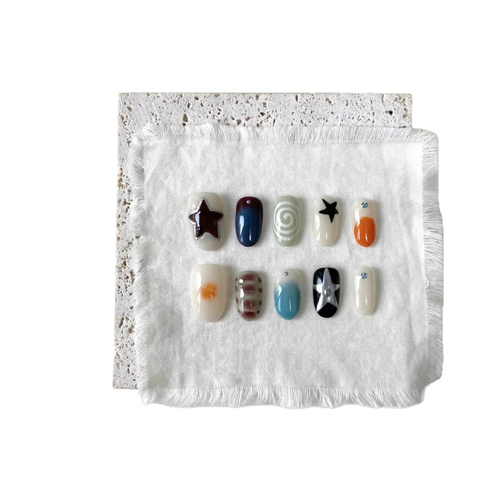 Artistic Modular Press-On Nail Set