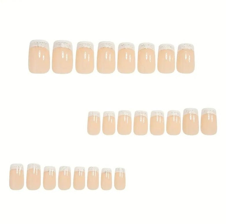 Classic French Tip Nail Art Kalsten