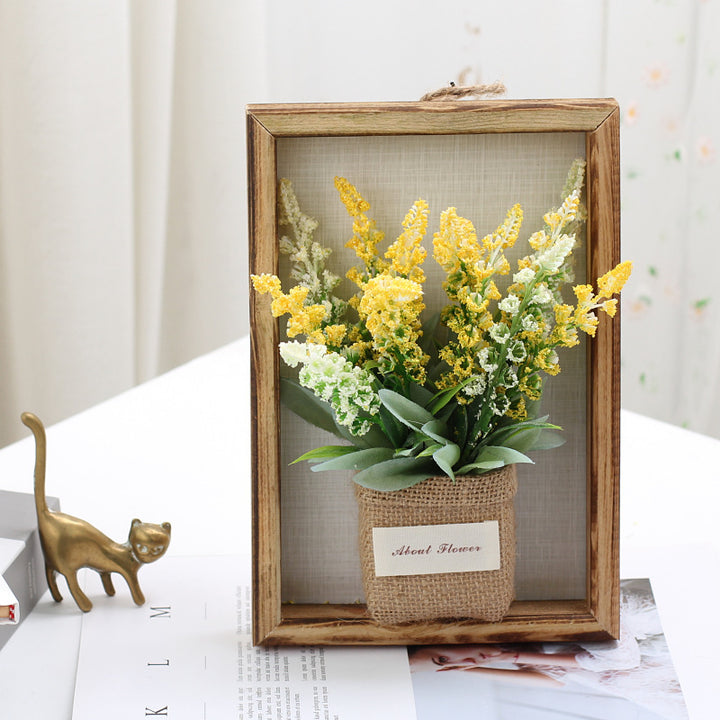 Decorative Faux Flower Box
